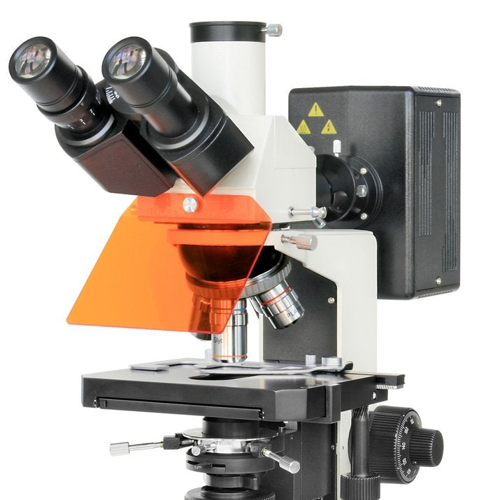 Bresser Science ADL 601 F Fluorescence Microscope 40x–1000x — Research-Grade Scope for Fluorescence and Transmitted Light Studies