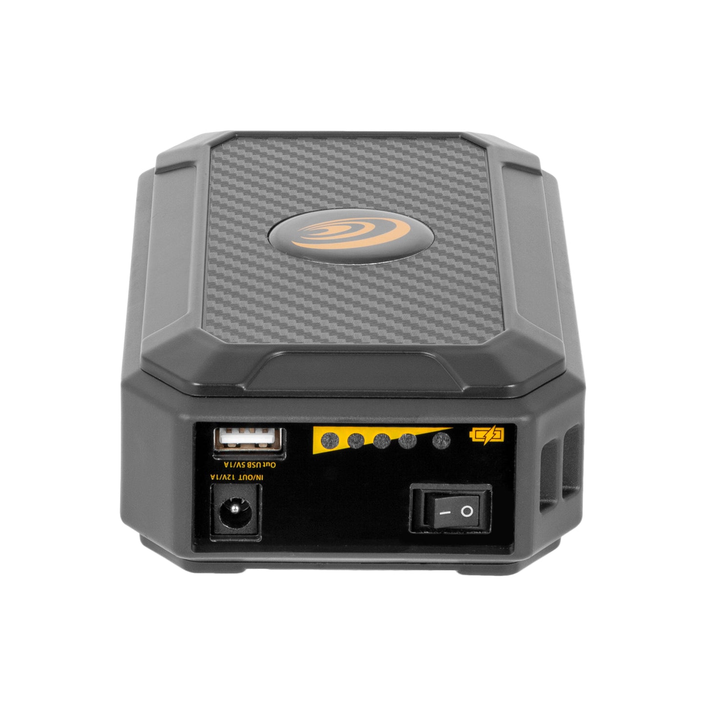 USB Power Bank with Red LED Flashlight