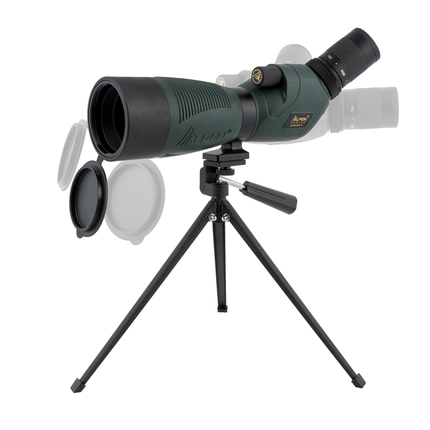 Alpen Kodiak 20-60x60 Waterproof Spotting Scope 745N | Telescope Wolves