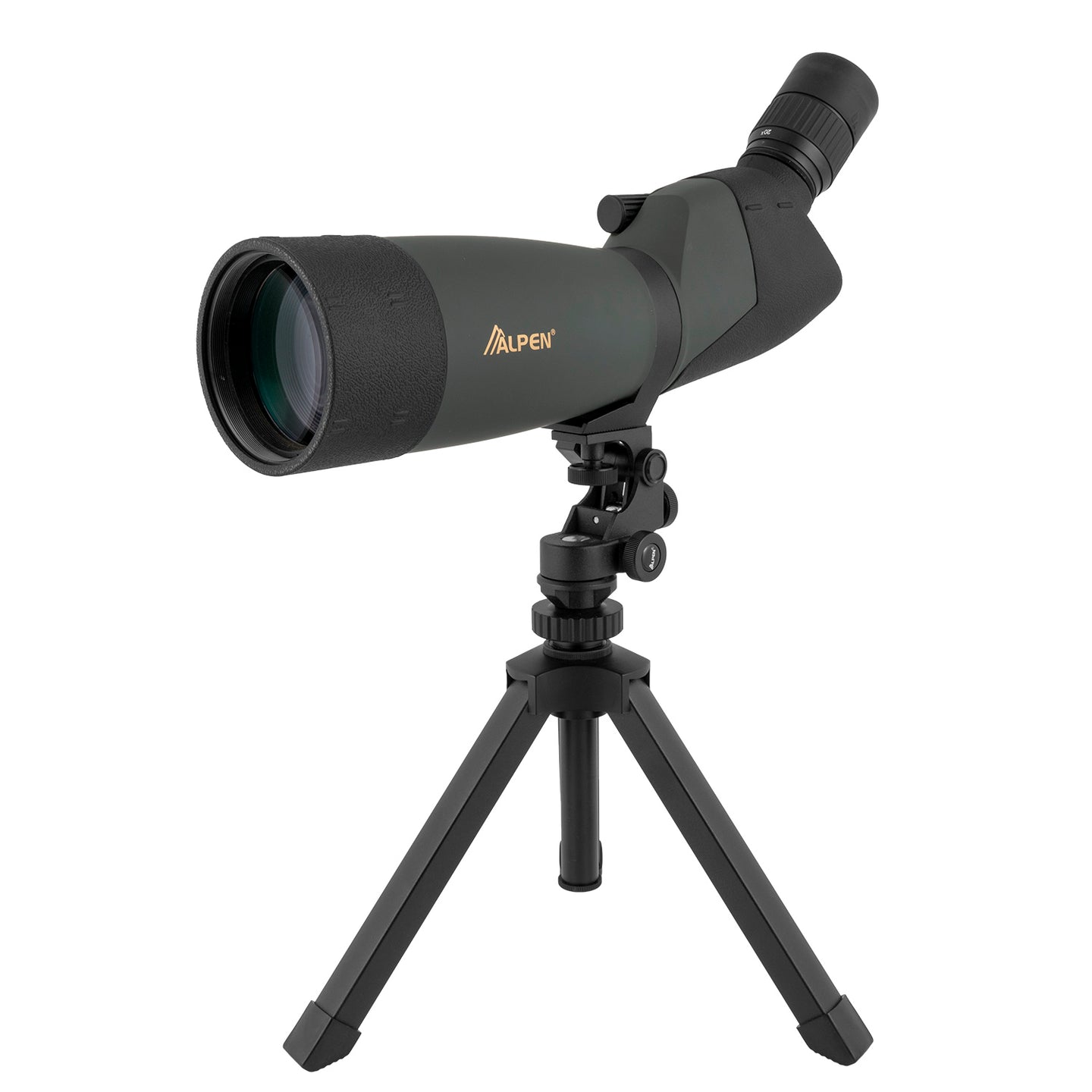 Alpen Shasta Ridge 20-60x80 Waterproof Spotting Scope 788 | Telescope Wolves