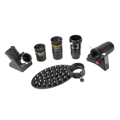 National Geographic 70mm Refractor Telescope 80-40071CF – Beginner Telescope with Adjustable Tripod & Smartphone Adapter