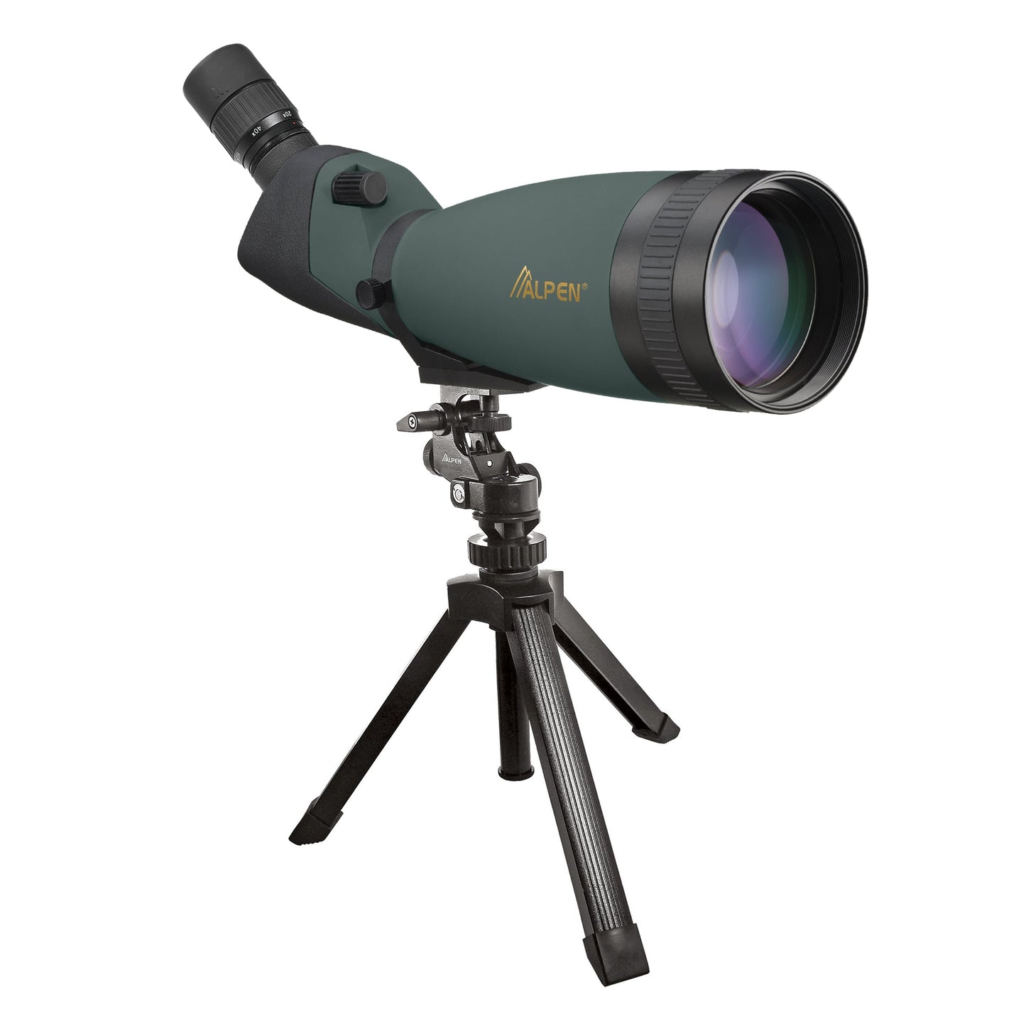 Alpen Shasta Ridge 25-75x100 Waterproof Spotting Scope 798 | Telescope Wolves