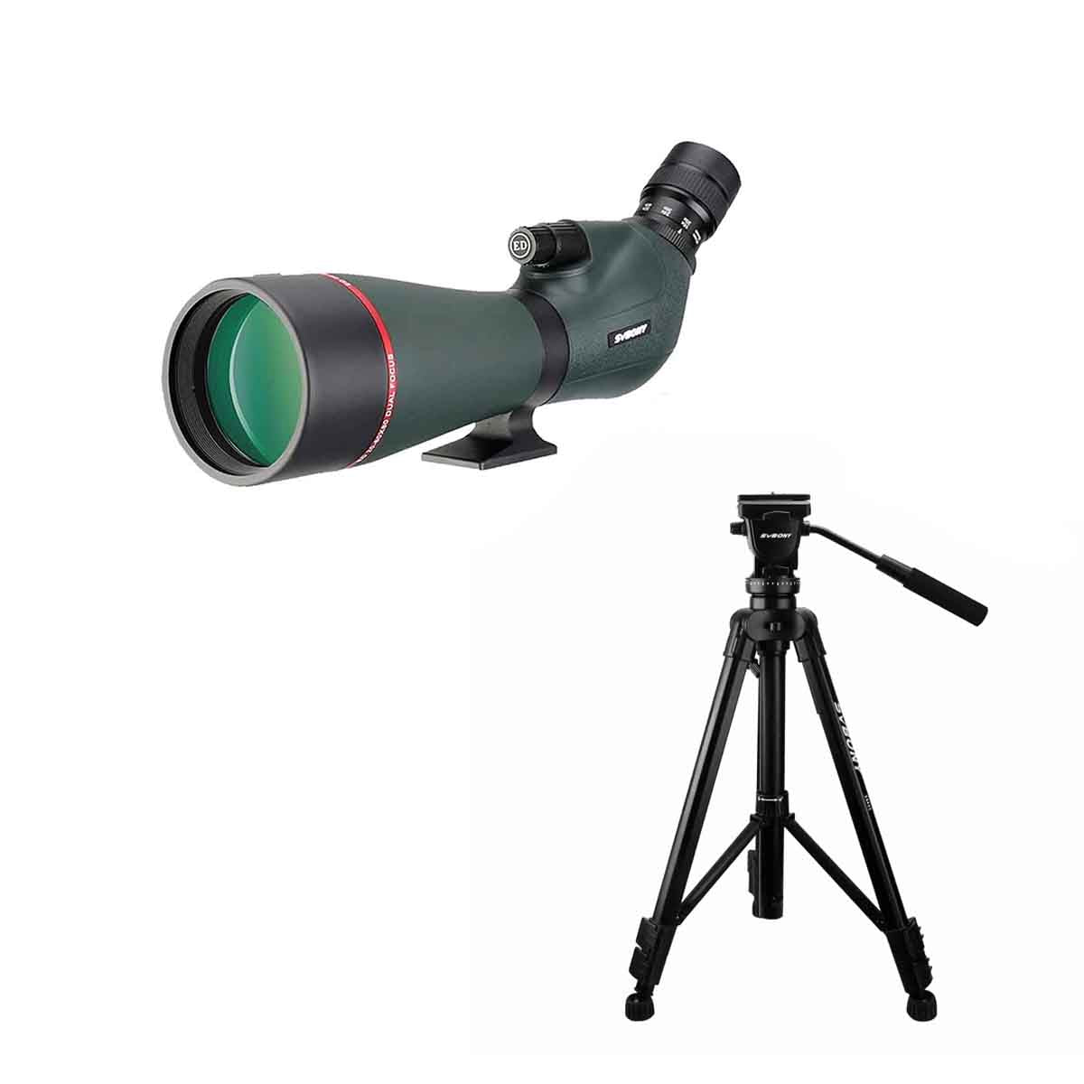 SV406P 20-60X80 ED Spotting Scope for Phone Birding Photography