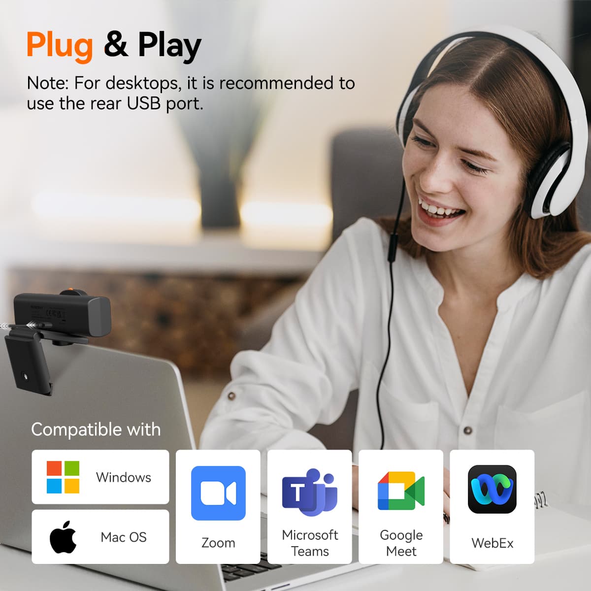 2K All-in-One Conference Camera SVBONY SVN W1