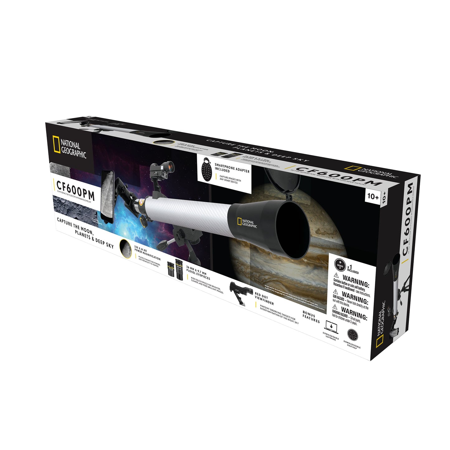 National Geographic 50mm Refractor Telescope — Beginner-Friendly Starter Telescope Kit | Telescope Wolves