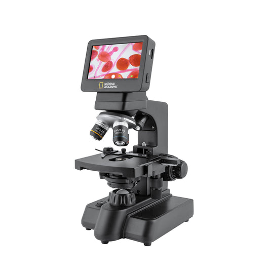 Explore Scientific 21x-840x Digital Microscope with 4.3-inch LCD Touchscreen and Integrated Camera 80-10302