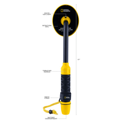 National Geographic Underwater Metal Detector 80‑20010 – Waterproof Treasure Finder