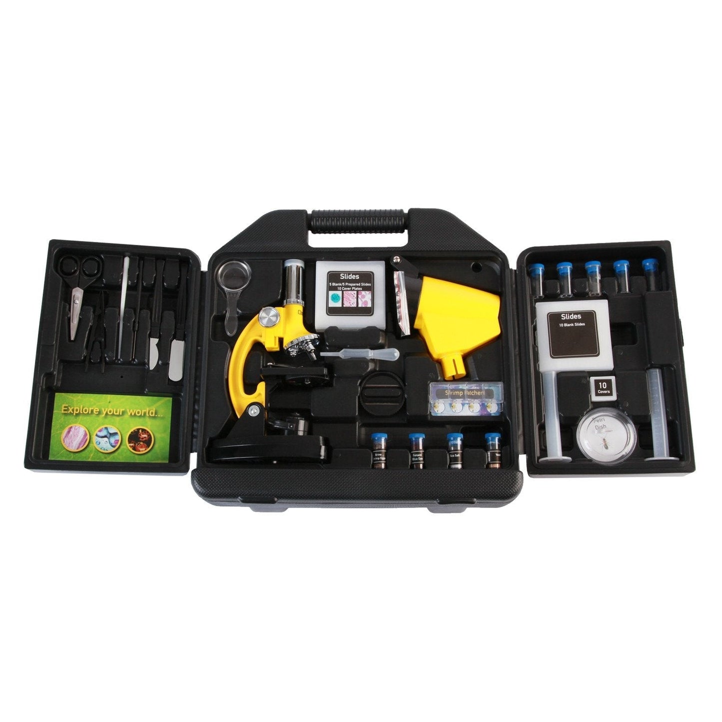 300x-1200x Microscope with Hard Case (No Graphic box)