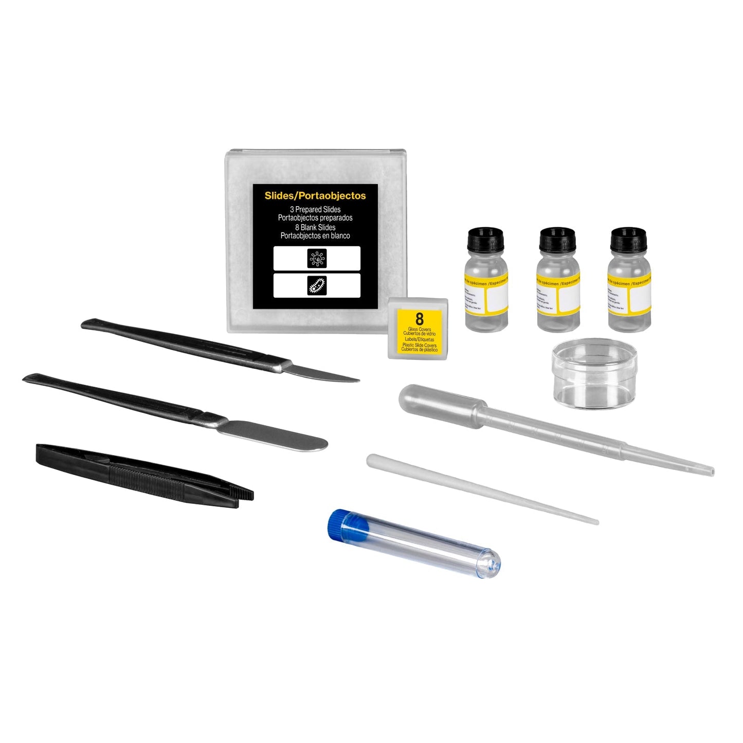 Certified Pre-Owned 50mm Telescope and 640x Microscope Set with Hard Case