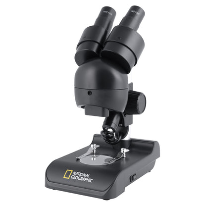 National Geographic 20x Stereo Microscope — Dissection Microscope for Students and Hobbyists | Telescope Wolves