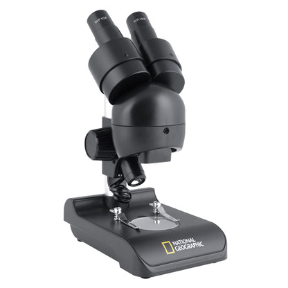 National Geographic 20x Stereo Microscope — Dissection Microscope for Students and Hobbyists | Telescope Wolves