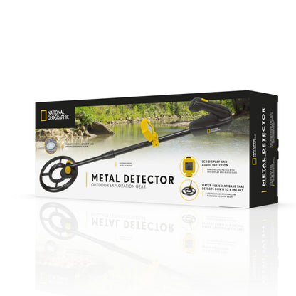 National Geographic LCD Metal Detector 80‑60590 – Easy-to-Use Treasure Finder for Beginners