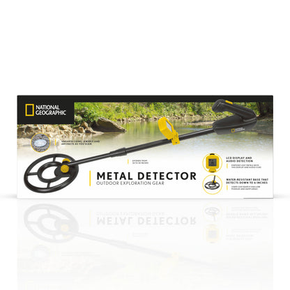 National Geographic LCD Metal Detector 80‑60590 – Easy-to-Use Treasure Finder for Beginners