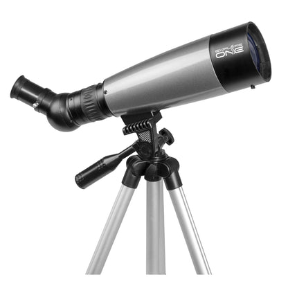 Explore One Titan 70mm Refractor — Beginner-Friendly Telescope with Panhandle Mount for Easy Viewing