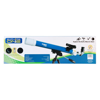 Explore One 50mm Aries Refractor Telescope 88-10050 – Beginner Kids Telescope for Astronomy