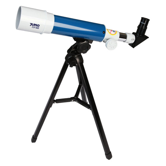 ExploreOne Juno 50mm AZ Box 88-10051-B - Beginner Refractor Telescope for Kids & New Stargazers