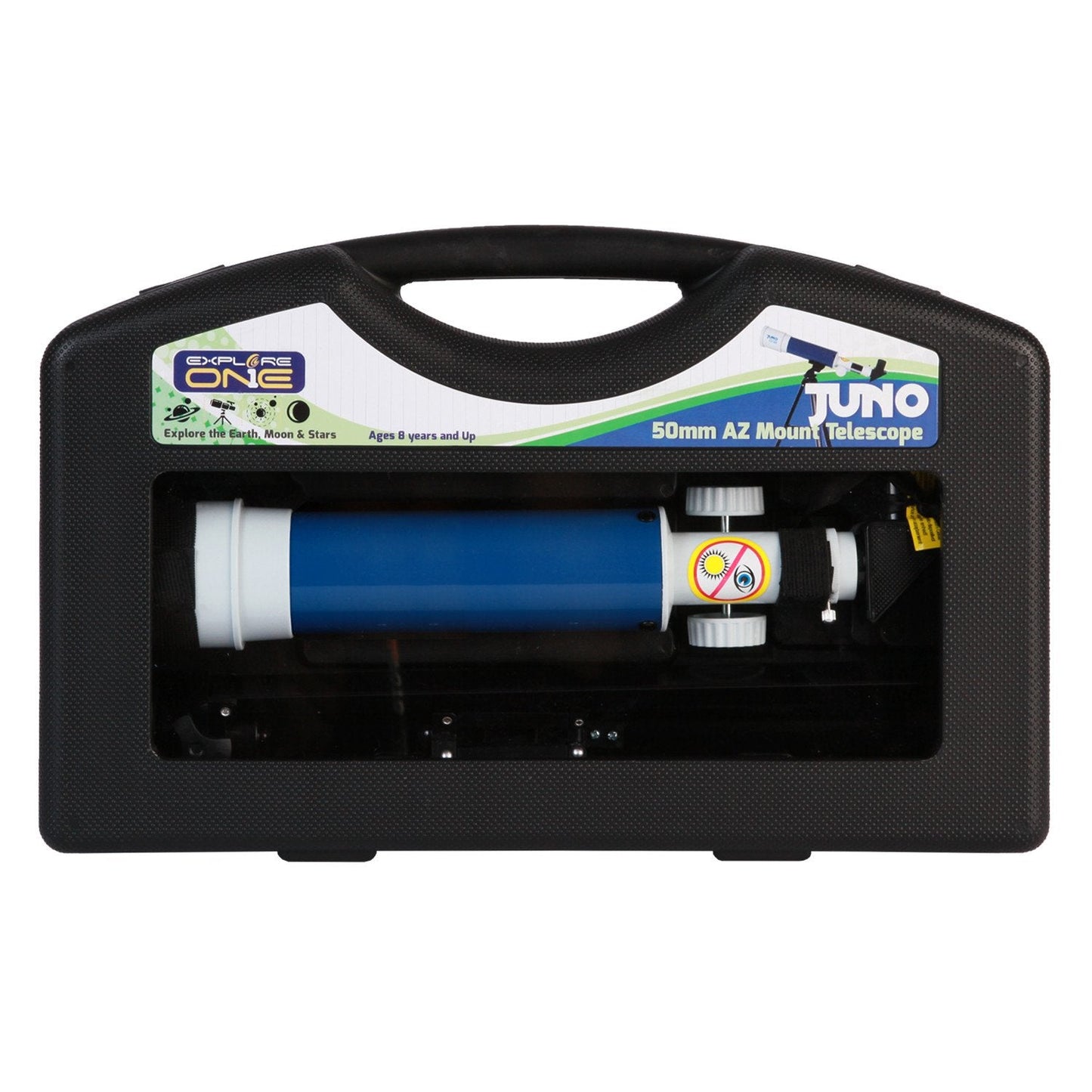 Explore One 50mm Juno Telescope 88-10051 – Beginner Refractor Telescope for Kids & First-Time Stargazers