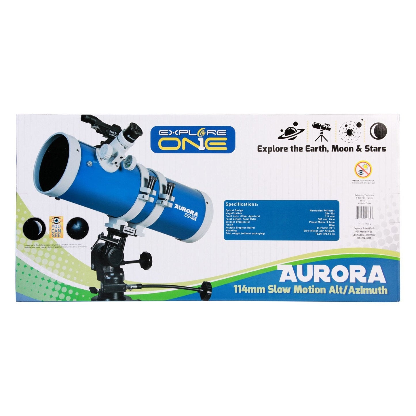 Aurora 114mm Reflector Telescope