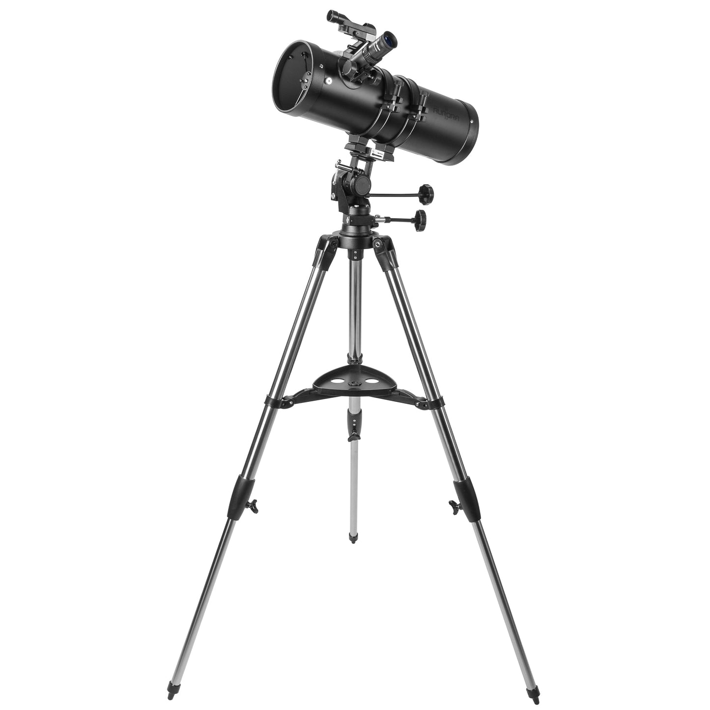Explore One Aurora II Flat Black 114mm Slow Motion AZ Mount Telescope 88-20114– Beginner & Backyard Astronomy