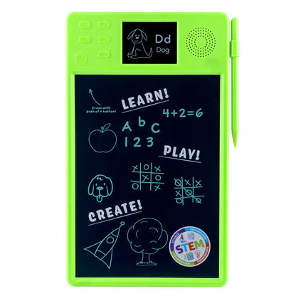 ExploreOne Interactive Fun Board — Hands-On Kids Learning Activity Board for Fine Motor Skills | Telescope Wolves