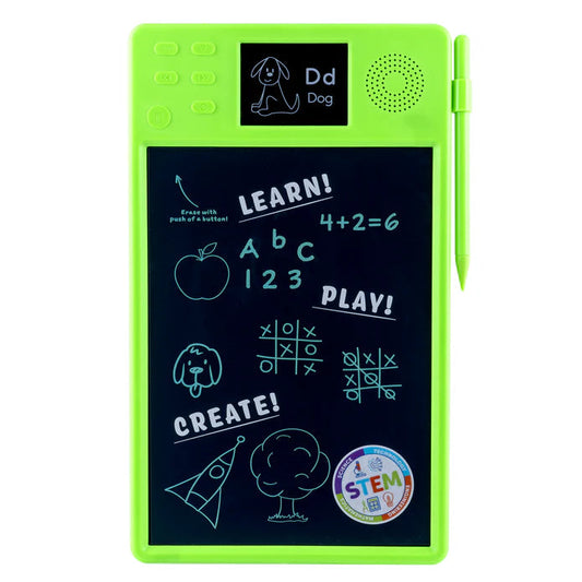 ExploreOne Interactive Fun Board — Hands-On Kids Learning Activity Board for Fine Motor Skills | Telescope Wolves