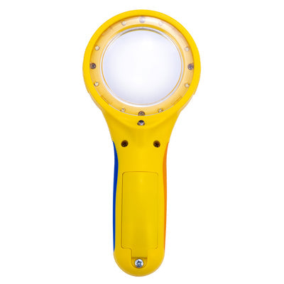 Explore One 3x LED Magnifier 88-29501 - Kids Handheld Magnifying Glass with LED & UV Light