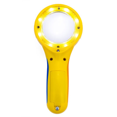 Explore One 3x LED Magnifier 88-29501 - Kids Handheld Magnifying Glass with LED & UV Light