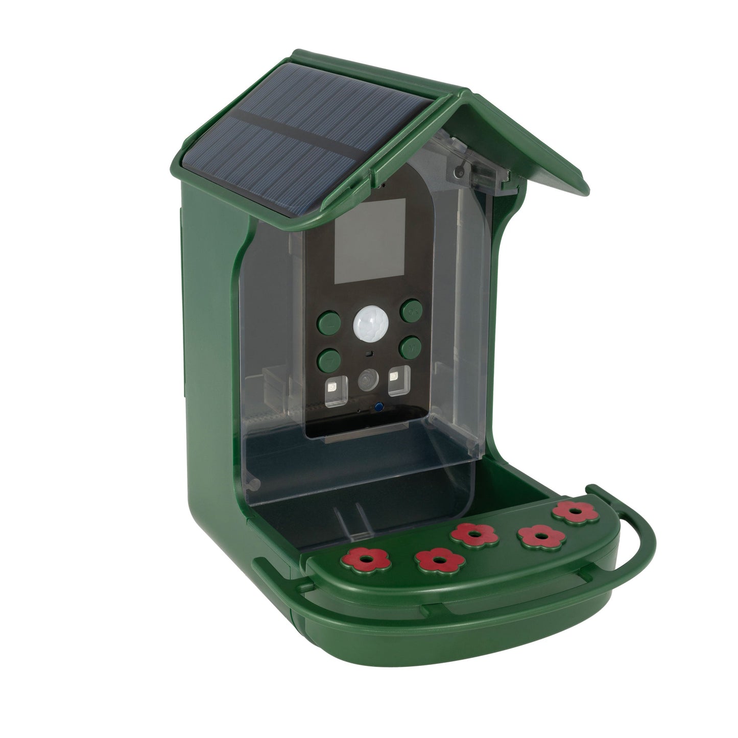 Explore Scientific Wild Bird Feeder Wi-Fi Camera 88-40004 - 4K Bird Watching Camera with Solar Power