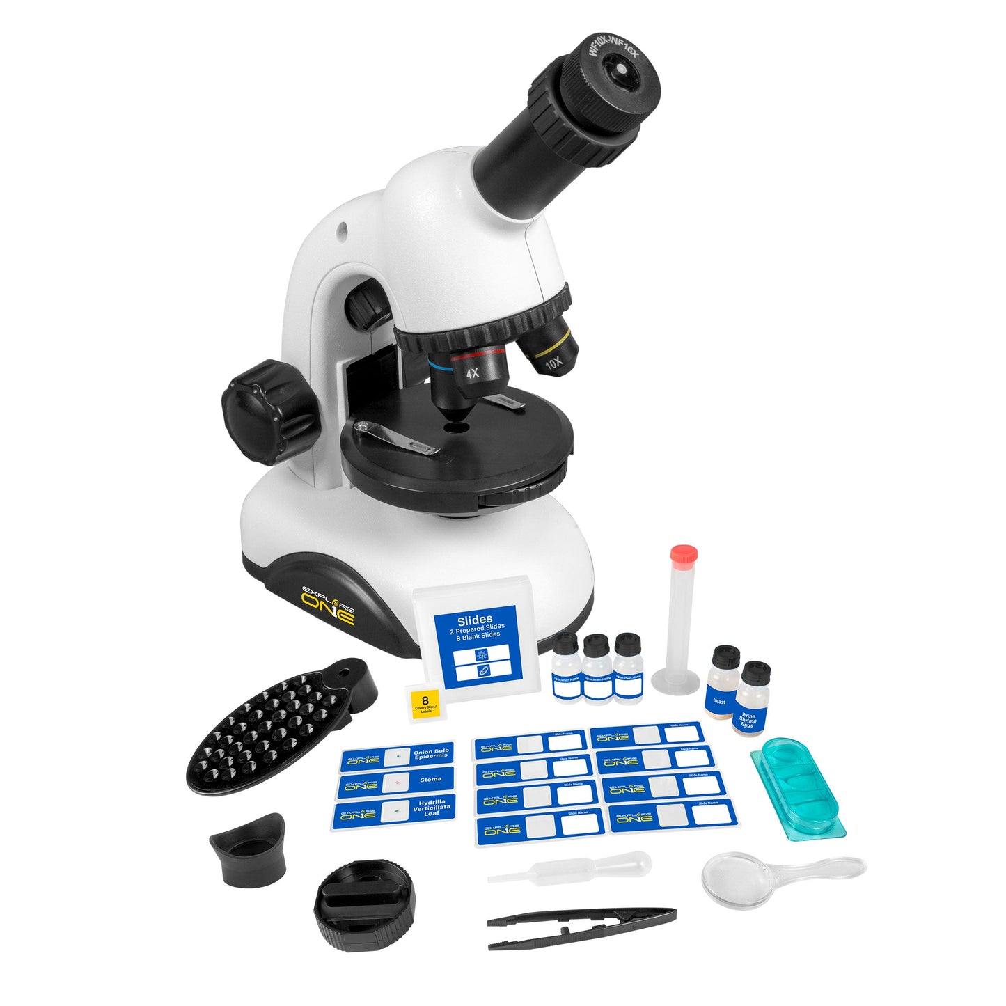40x-640x Zoom Microscope Kit with Smartphone Adapter