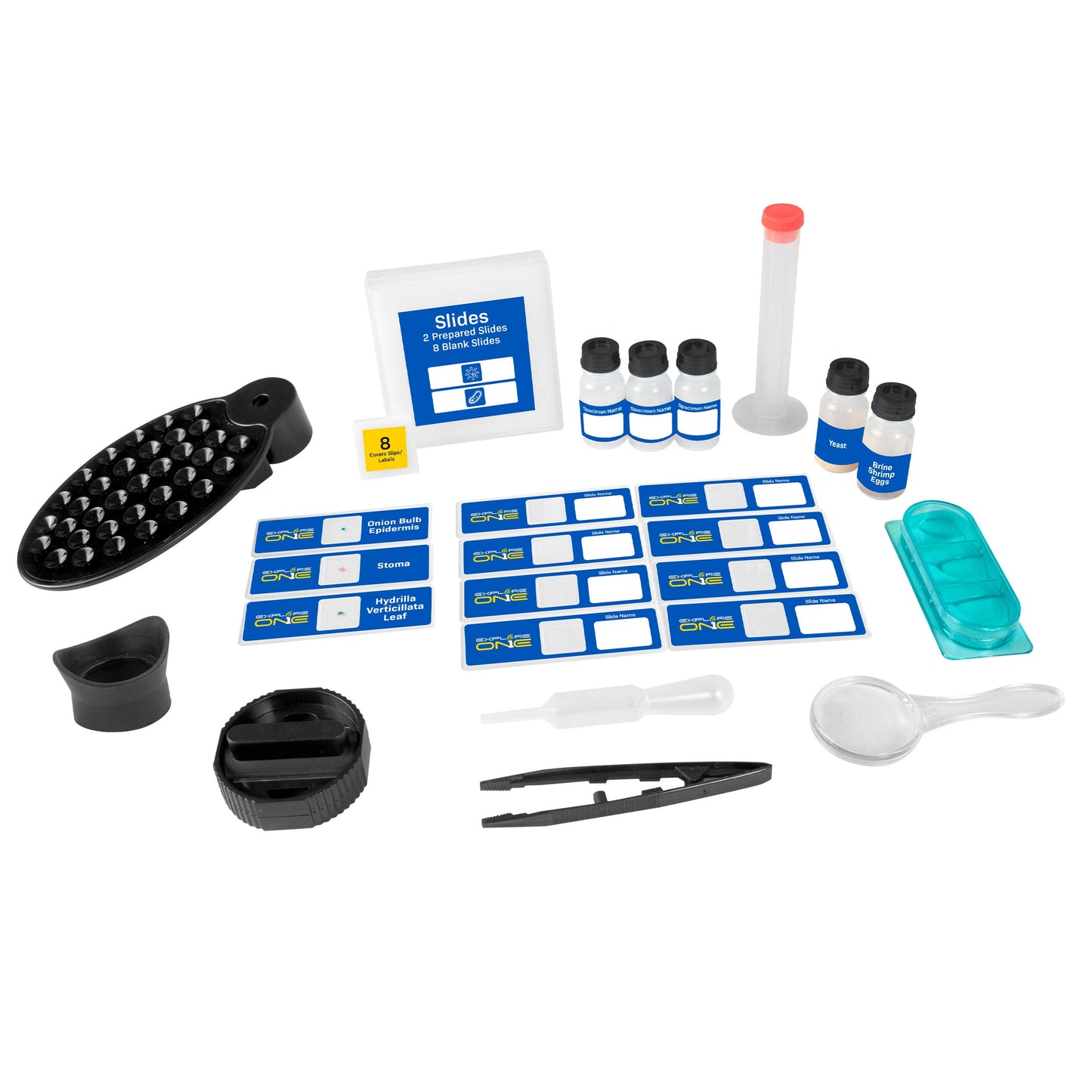 40x-640x Zoom Microscope Kit with Smartphone Adapter