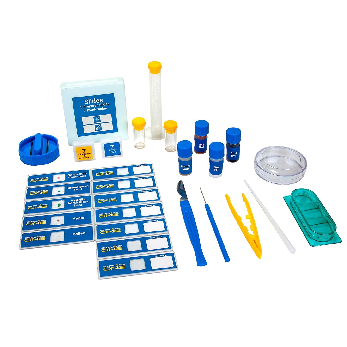 Explore Scientific 45 Piece 900X Microscope Set with Case 88-50101