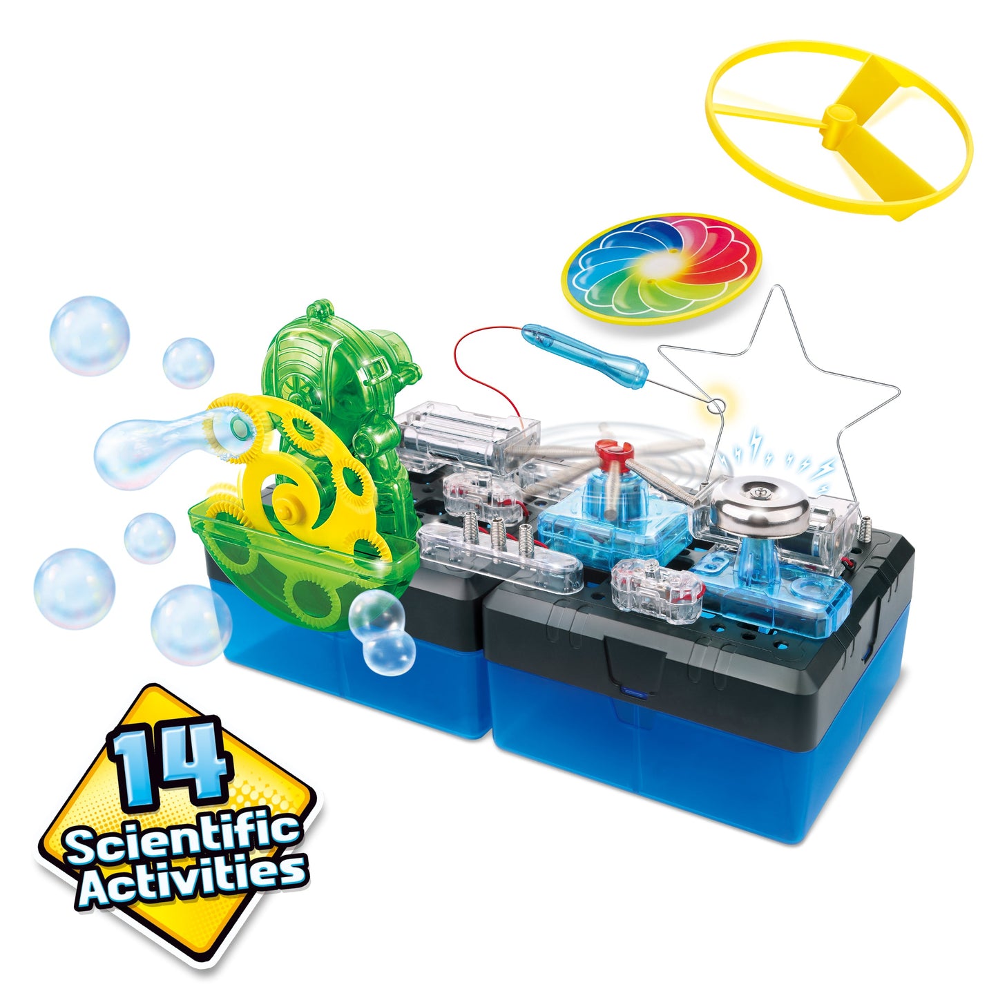 Explore Science 14 Electronic Science Set — Beginner Circuit-Building STEM Kit for Kids