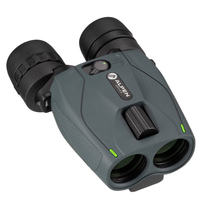 Alpen Apex Steady 16x30 HD Image-Stabilized Binoculars — Compact Stabilized Binoculars for Travel and Sports Viewing