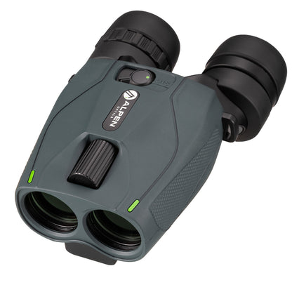 Alpen Apex Steady 16x30 HD Image-Stabilized Binoculars — Compact Stabilized Binoculars for Travel and Sports Viewing