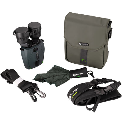 Alpen Apex Steady 16x30 HD Image-Stabilized Binoculars — Compact Stabilized Binoculars for Travel and Sports Viewing