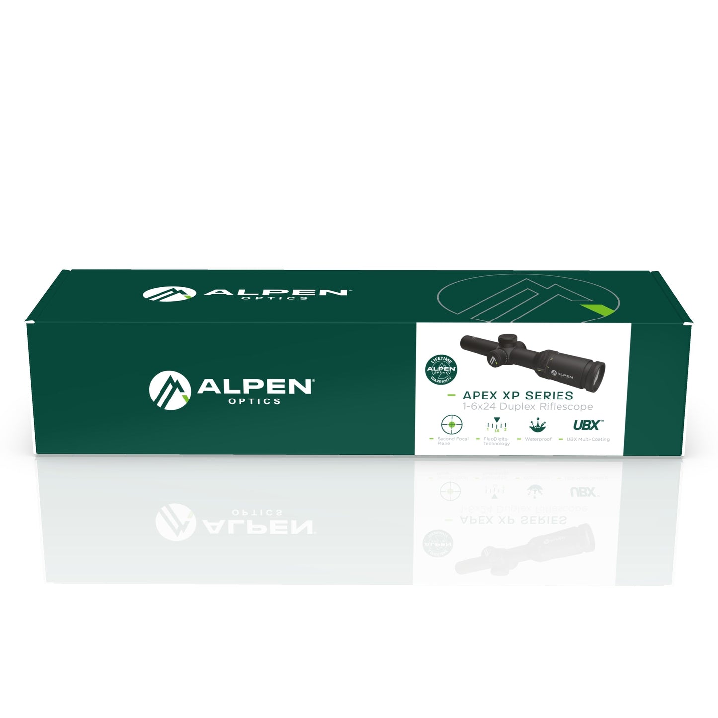 Alpen XP 1-6x24 Duplex Riflescope with SmartDot 6010