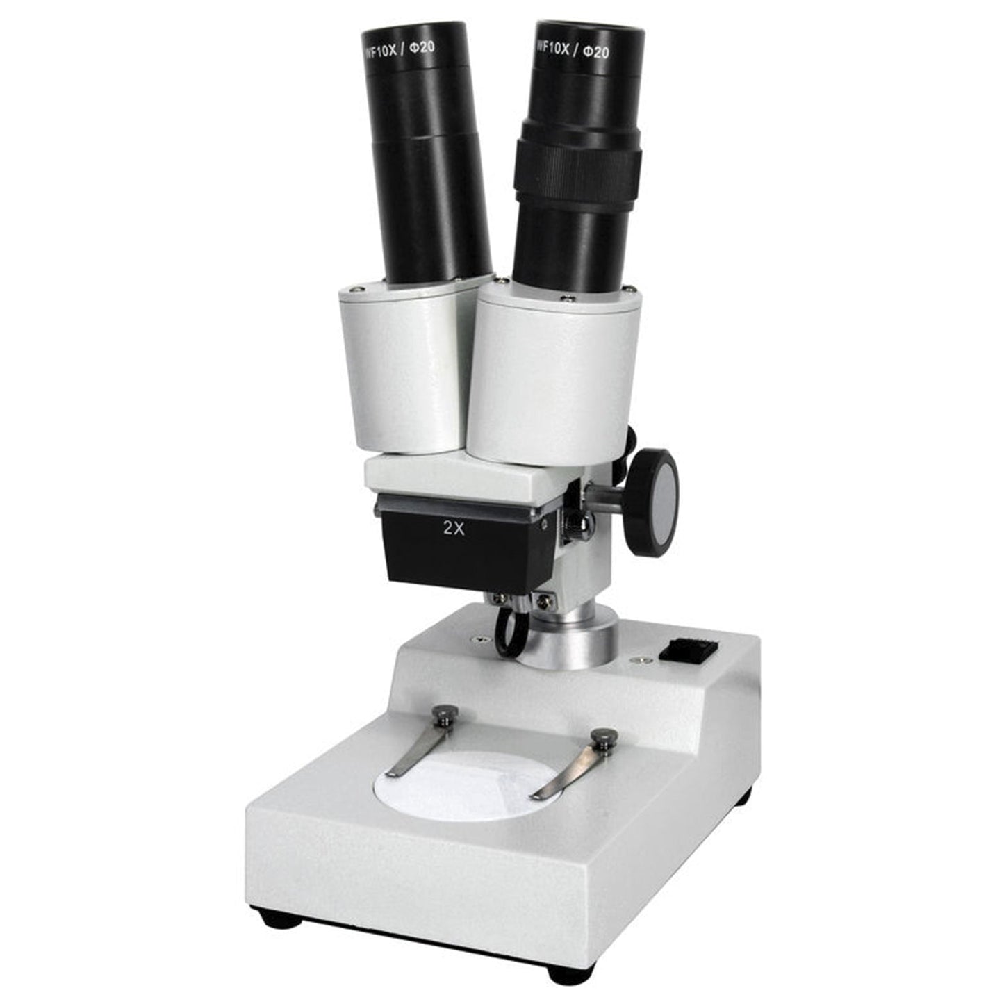 Bresser Biorit ICD 20x Stereo Microscope — 3D Microscope for Rocks, Insects, and Small Specimens