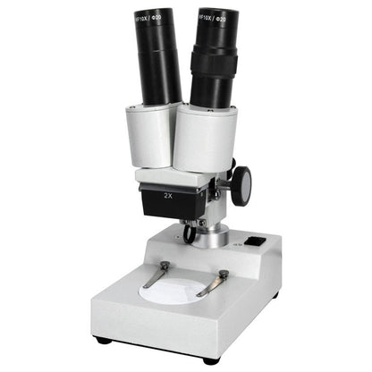 Bresser Biorit ICD 20x Stereo Microscope — 3D Microscope for Rocks, Insects, and Small Specimens