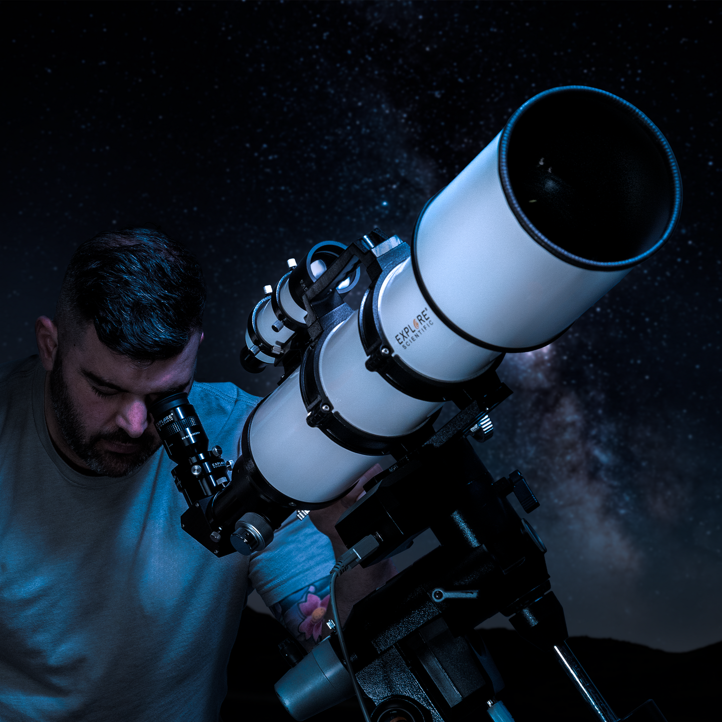 AR127 Air-Spaced Doublet Refractor Telescope
