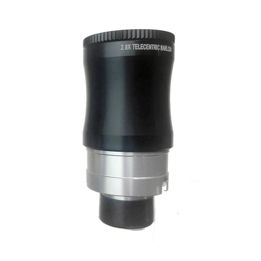 DayStar Combo Quark CC28B 2.8x telecentric Barlow – magnification solar filter lens for enhanced beginner solar telescope imaging and detailed sun viewing