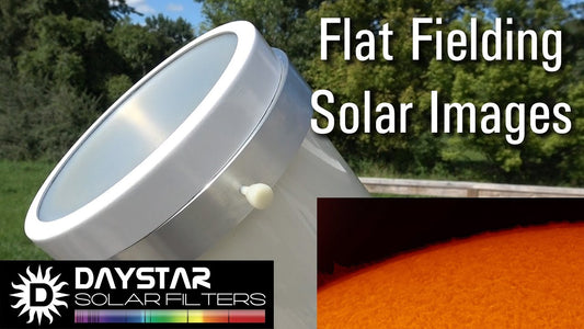 DayStar Imaging FlatCap Solar Filter for 90–99mm Telescope Tubes – White Light Flat Field Cap for Solar Imaging & Photography (FC100)
