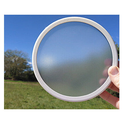 DayStar FlatCap FC104 solar telescope filter for beginners – white light flat field cap fits 95-104mm tubes or 80mm ERF for safe solar observation and imaging