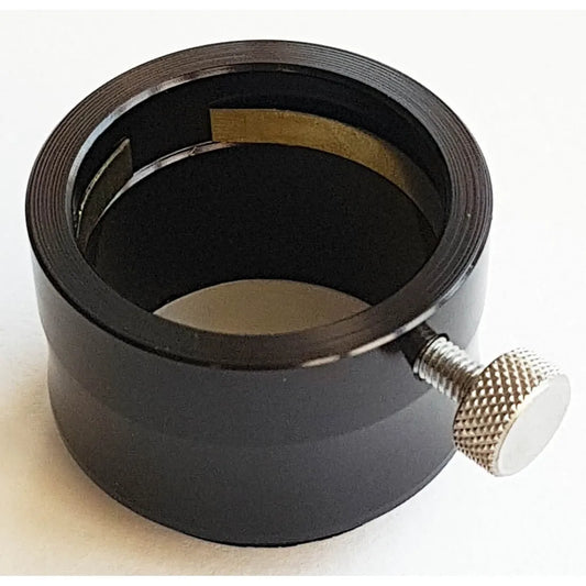 DayStar RF1D1 rear red side 1.25 inch drawtube snout RF1D1 replacement fitting ideal for beginner and serious astronomers providing a precise secure and correctly fitted replacement drawtube snout for restoring their DayStar Quark solar filter setup to full working order for clear reliable and consistent hydrogen alpha solar viewing of sunspots solar prominences solar flares and solar surface detail and solar photography — Telescope Wolves