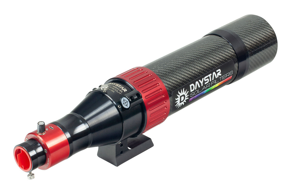 DayStar Scout 80mm dedicated solar telescope SS80C ideal for beginner and serious astronomers providing a complete purpose built and easy to use hydrogen alpha solar telescope solution for viewing stunning solar chromosphere fine solar surface detail solar granulation chromospheric network and solar activity in high contrast hydrogen alpha light for rewarding and detailed sun viewing and solar photography — Telescope Wolves