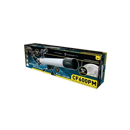 ExploreOne CF600 Carbon Fiber 50mm AZ Mount Telescope 88-10050-CF - Beginner Refractor Telescope
