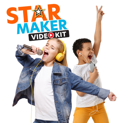 Explore One Star Maker Video Kit 88-83017 – 1080P HD Pocket Camera with Filming Accessories
