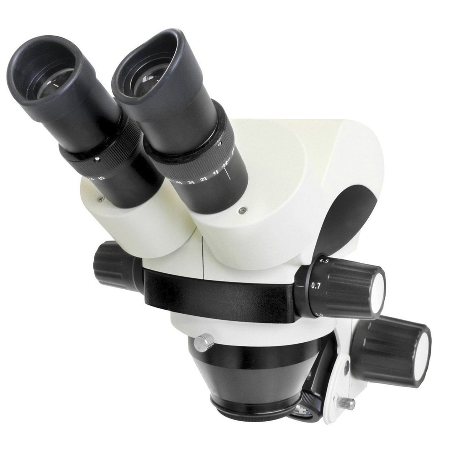 Bresser Science ETD 101 Stereo Microscope 7x–45x — Versatile Zoom Stereo Microscope with Two Built-In Light Sources