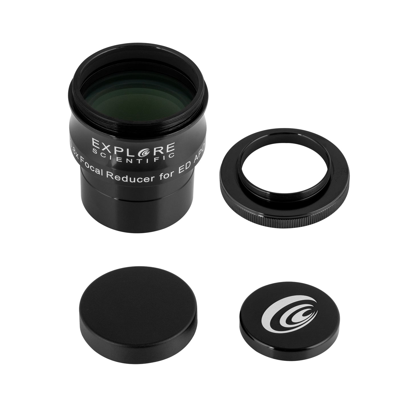 Explore Scientific ED80 f/6 APO Triplet with 0.8× Reducer + iEXOS-100 PMC-Eight Mount & Dual Counterweights (ES-ED-0806-FR0.8x-IEXOS100)