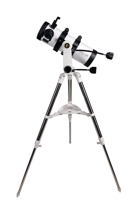 Explore Scientific Sidara Nano 114mm Newtonian Reflector Telescope with SkyAssist Mount | Telescope Wolves