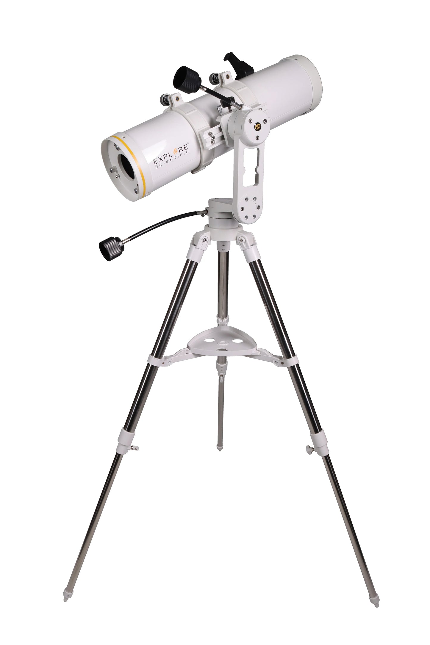 Explore Scientific Sidara Essential 130mm Newtonian Reflector Telescope with SkyAssist Mount | Telescope Wolves
